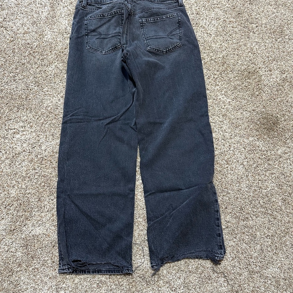 American Eagle Outfitters Black Denim Pants - Picture 2 of 6